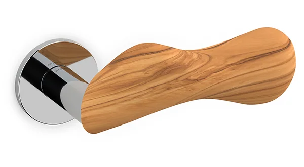 Olivari Chelsea Legno — CU - Chrome polished/Olive wood