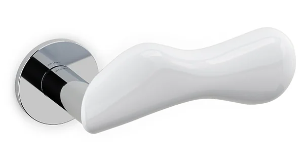 Olivari Chelsea Porcellana — CB - Chrome polished/White